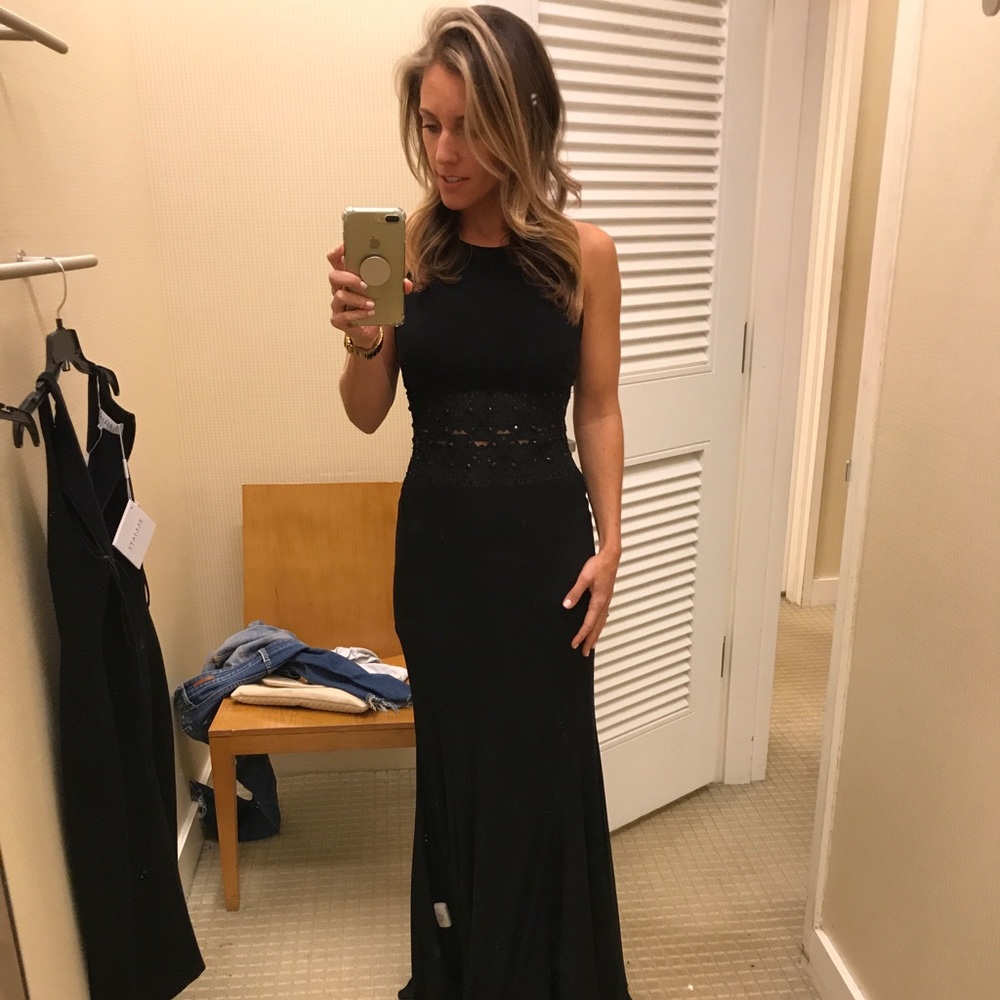 Avery G - Mesh Detail Gown